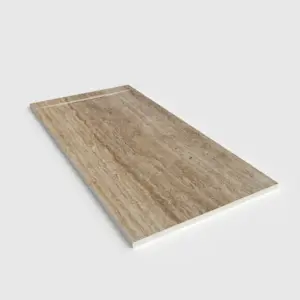 Base de duche PLASTER 3D efeito mármore TESSARIAN – perspetiva