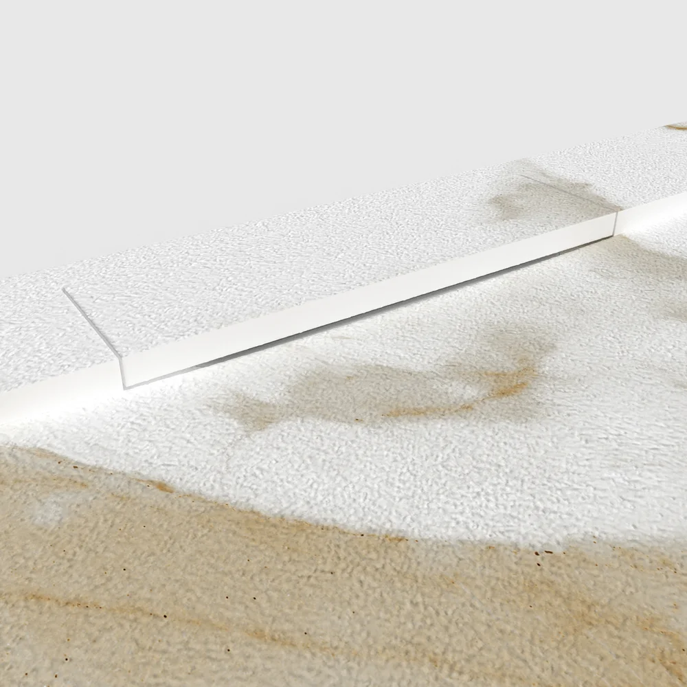Base de duche PLASTER 3D efeito mármore VITRALIAS – detalhe