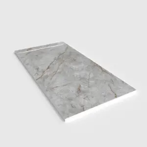 Base de duche PLASTER 3D efeito mármore ZAFFIRIUM – perspetiva