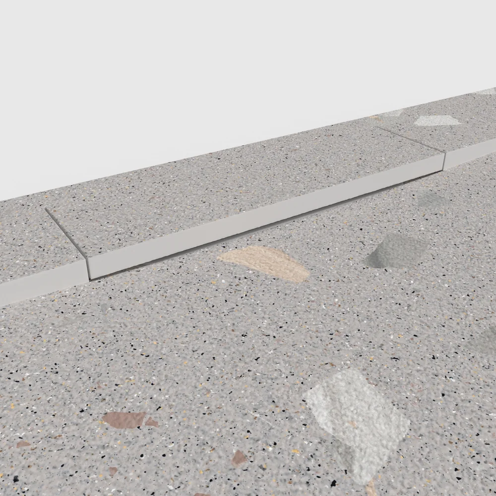 Base de duche PLASTER 3D efeito terrazo ARCOPIETRO – detalhe