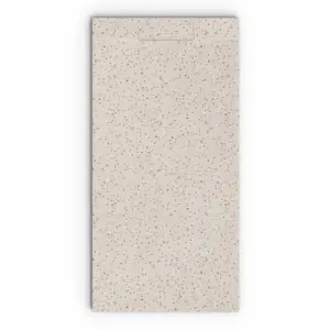 Base de duche PLASTER 3D efeito terrazo BLEND – vista frontal