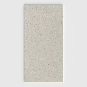 Base de duche PLASTER 3D efeito terrazo CONCRETE – vista frontal