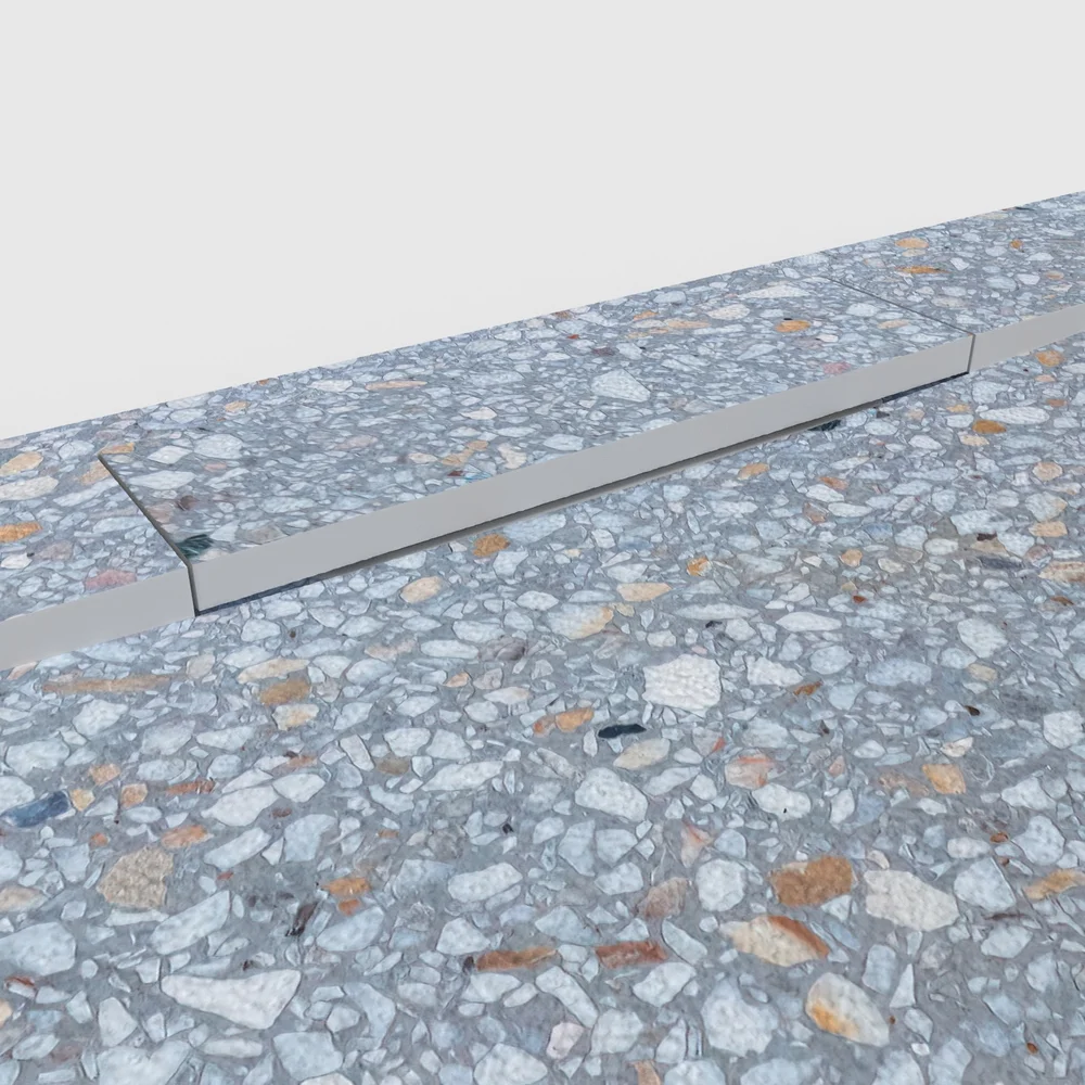 Base de duche PLASTER 3D efeito terrazo DECOFRACTA – detalhe