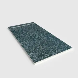 Base de duche PLASTER 3D efeito terrazo FRAGMENTINO – perspetiva