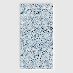 Base de duche PLASTER 3D efeito terrazo SPICOLATO – vista frontal