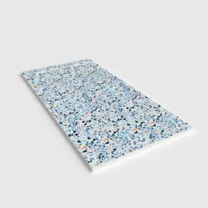 Base de duche PLASTER 3D efeito terrazo SPICOLATO – perspetiva