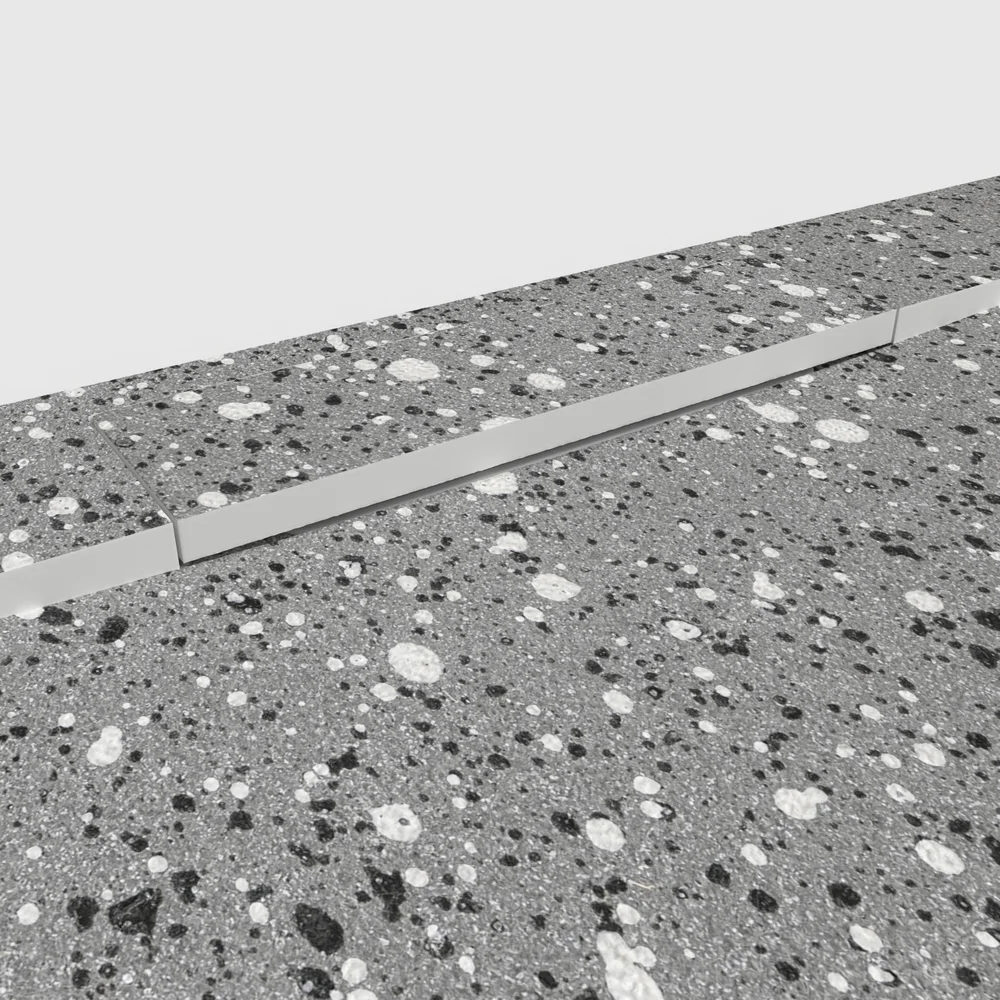 Base de duche PLASTER 3D efeito terrazo STONEZIA – detalhe