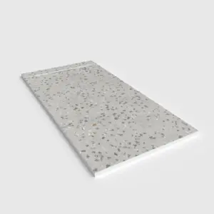 Base de duche PLASTER 3D efeito terrazo TERICOTA – perspetiva