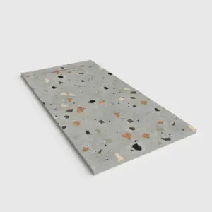 Base de duche PLASTER 3D efeito terrazo TERRALVIVA – perspetiva