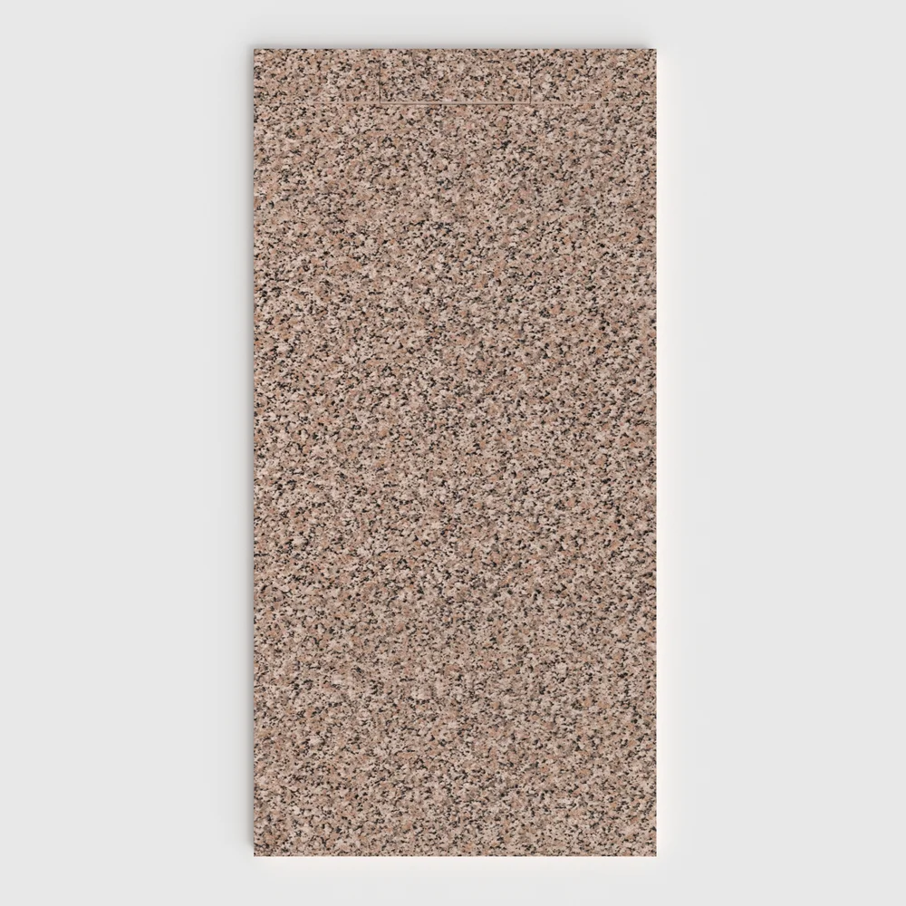 Base de duche PLASTER 3D efeito terrazo TESSARELLO – vista frontal