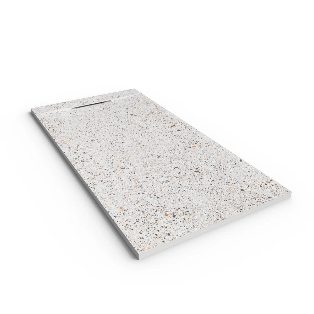 Base de duche PLASTER 3D efeito terrazo VENETIAN – perspetiva